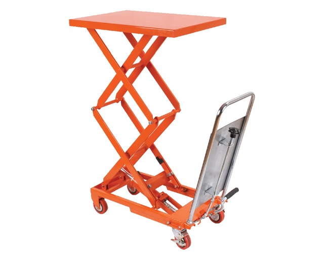 小型雙剪式結(jié)構(gòu)平臺(tái)車