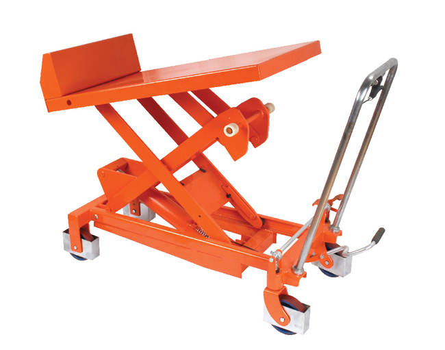 可傾式液壓平臺車