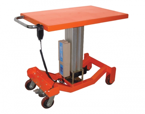 如果液壓堆高車(chē)進(jìn)氣了怎么處理